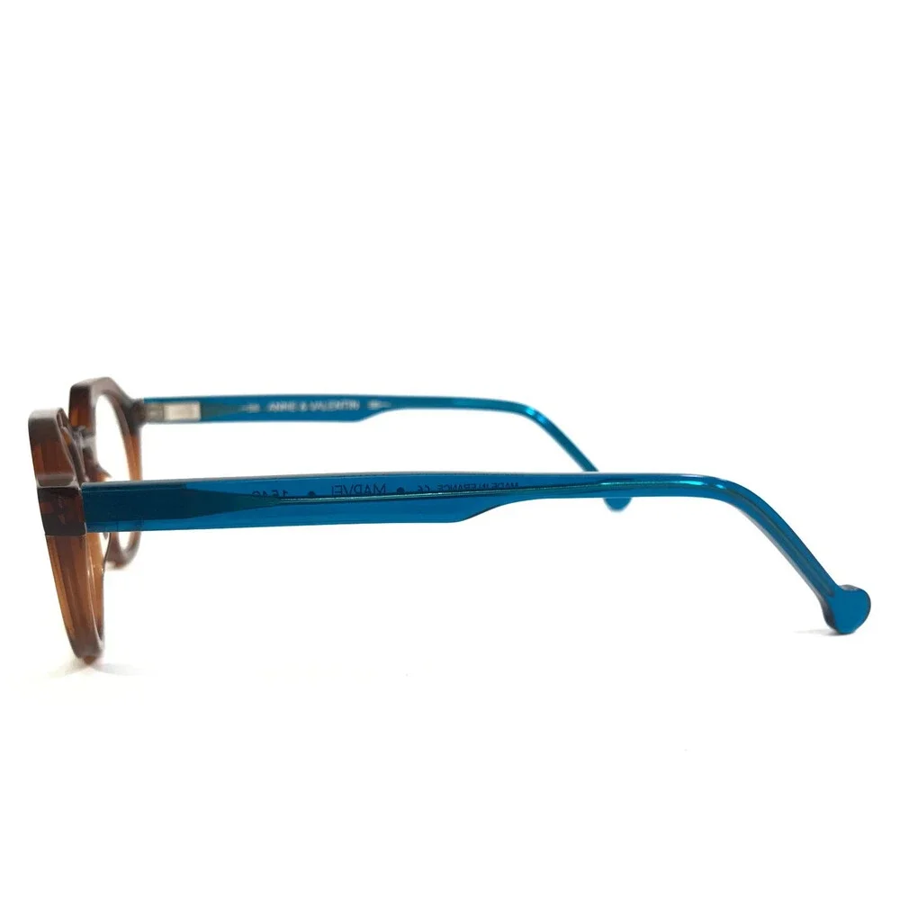 Anne & Valentin Petite Eyeglasses Frame MARVEL 1546 Clear Brown Blue 40-22-135